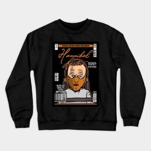 Hanibal comic poster Crewneck Sweatshirt